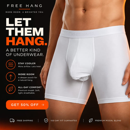 FreeHang™ Fertility First boxer brief