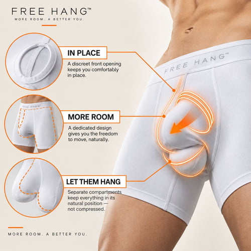 FreeHang™ Fertility First boxer brief